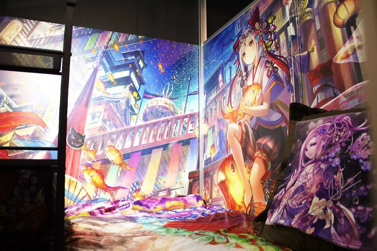 Anime Hostel Astro Station 도쿄 일본